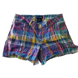 Ralph Lauren Kids Plaid Shorts Size 12, 3.5"